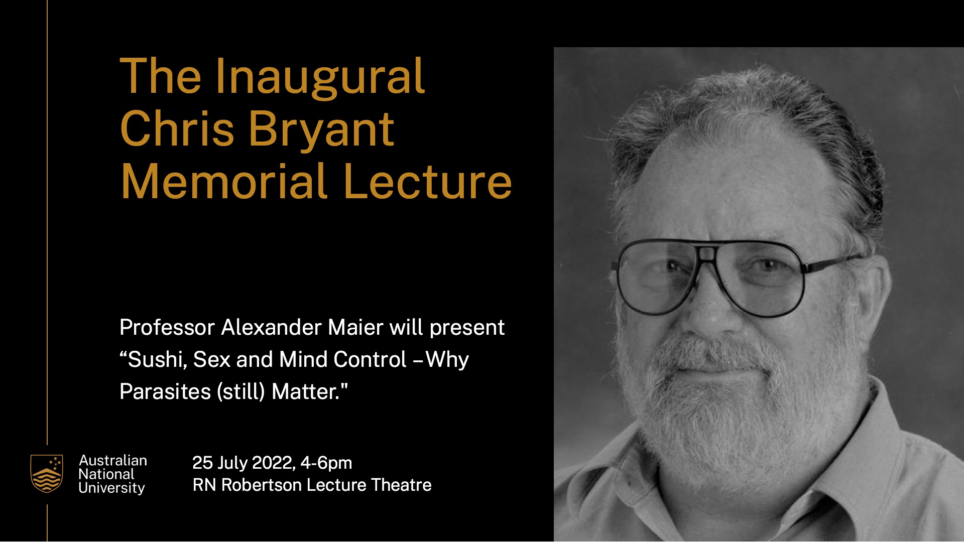 Chris Bryant Memorial Lecture