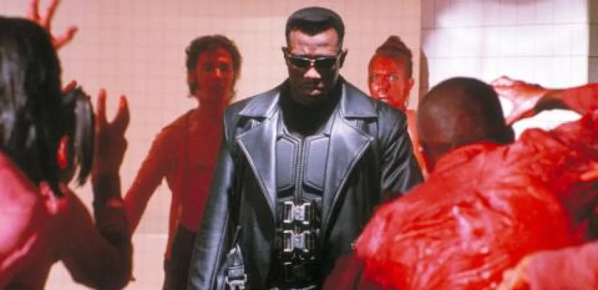 Blade (1998) banner for the Science.Art.Film series