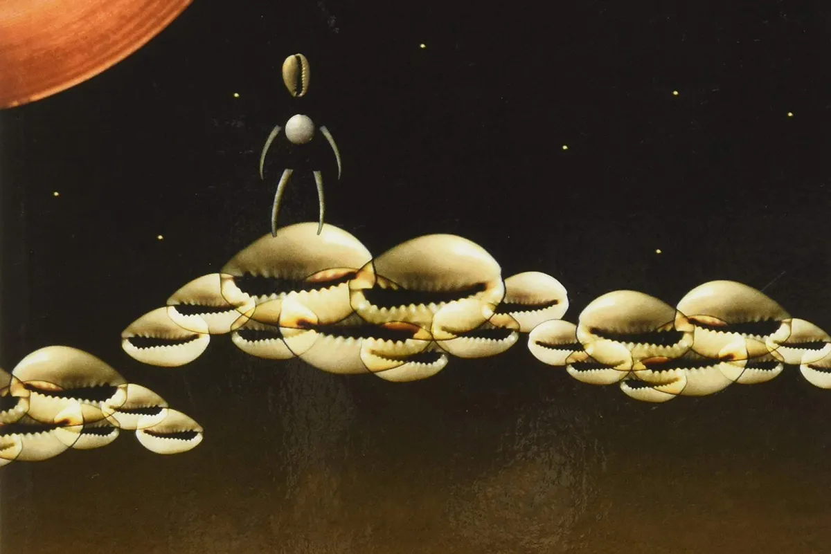 Cover detail of Grace Dillon, Walking the Clouds: An Anthology of Indigenous Science Fiction (University of Arizona Press, 2012). Art by Beth Dillon.