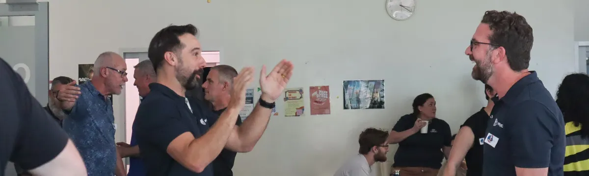 Members of the FRDC during a professional workshop