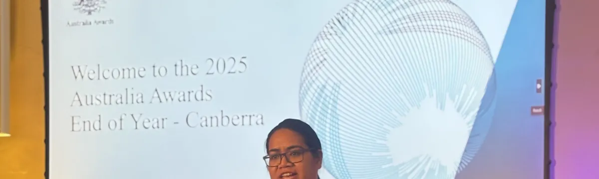 Jade Suaesi at the Australia Awards 2025