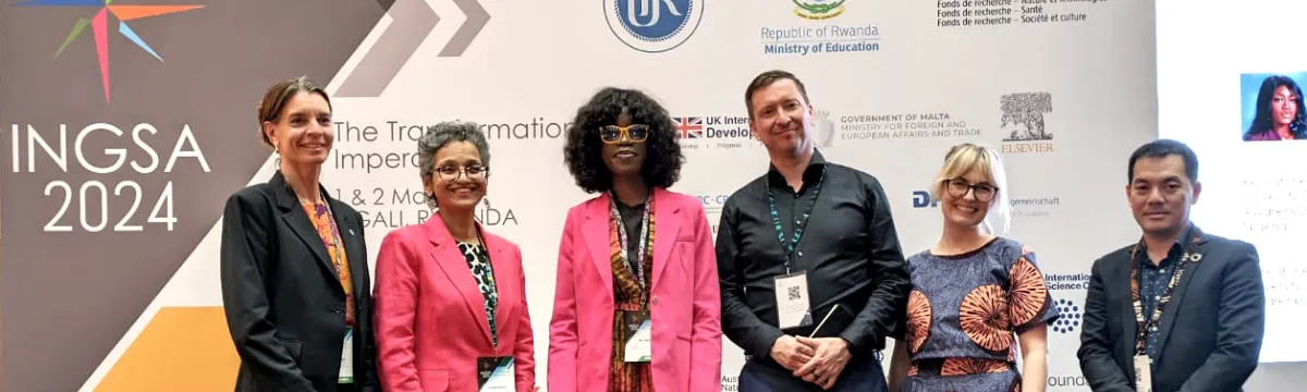 The UNESCO Chair Team at INGSA 2024