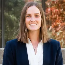 Headshot of a woman in business suite.