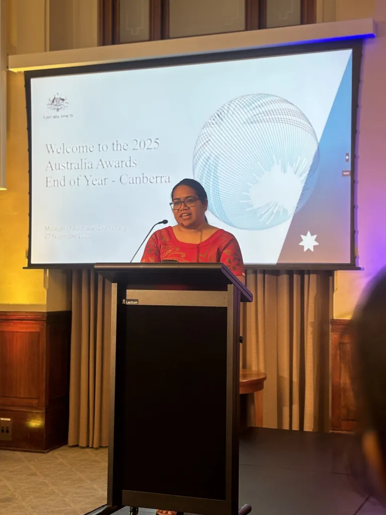 Jade Suaesi at the Australia Awards 2025