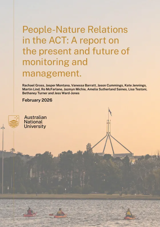 people nature relations in the act report