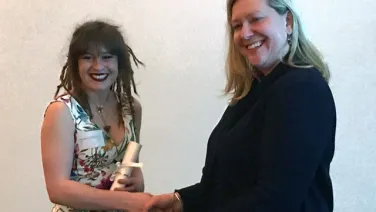 Michaela Ripper and Joan Leach