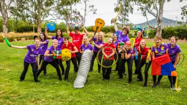 Group of CPAS students