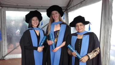 Dr Tegan Donald, Dr Rashel Li and Dr Savita Sharma