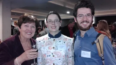 Sue Stocklmayer, Jennifer Colley and Adam Huttner-Koros