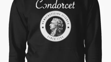 Condorcet hoodie designed by Lindy Orthia